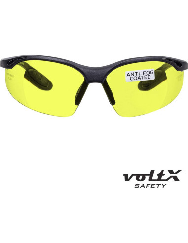 Gafas de Seguridad VoltX Constructor +2.0 Dioptrías Amarillo