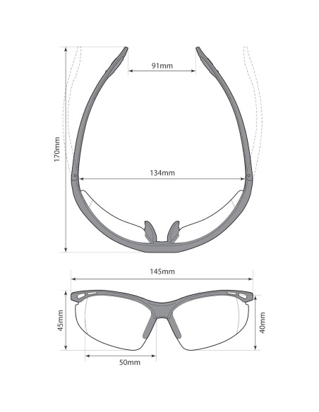 Gafas de Seguridad VoltX Constructor +2.0 Dioptrías Amarillo