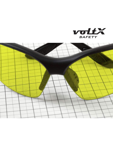 Gafas de Seguridad VoltX Constructor +2.0 Dioptrías Amarillo