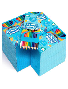 Lápices de Colores Jyusmile 96 Paquetes 12 Colores Vibrantes