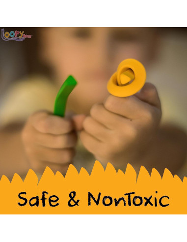 Crayones Flexibles Loopy Hues 24 Colores Variados