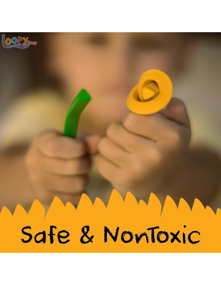 Crayones Flexibles Loopy Hues 24 Colores Variados