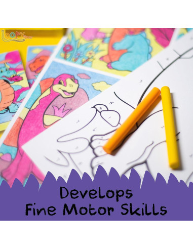 Crayones Flexibles Loopy Hues 24 Colores Variados