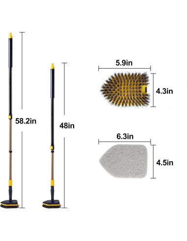 Almohadillas de Limpieza Yocada 3 Piezas Reutilizables Antigrasa