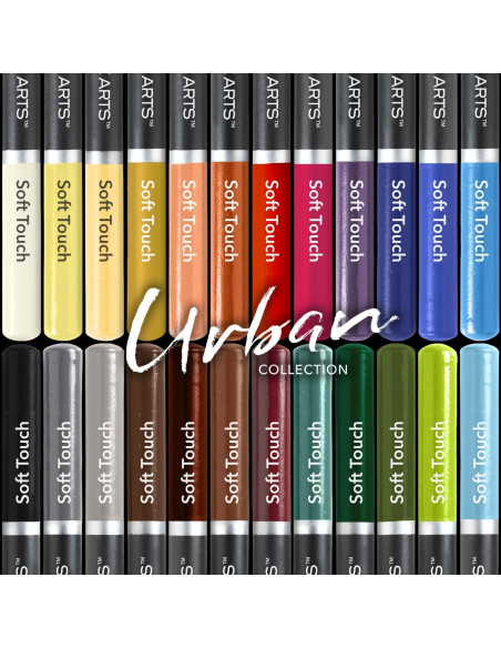 Lápices de Colores Castle Art 24 Piezas Dibujo Urbano Lápices de Colores Castle Art 24 Piezas Dibujo Urbano