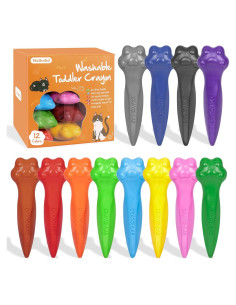 Crayones Triangulares Netholid 12 Colores Lavables Ergonómicos