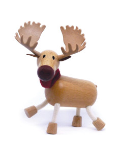 Juguete de Madera Alce Anamalz para Niños 3+ Años