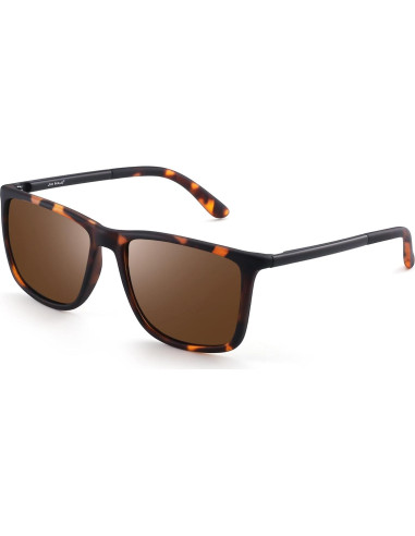 Gafas de Sol Polarizadas Jim Halo Cuadradas Retro UV