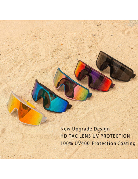 Gafas de Sol Polarizadas MAXJULI Unisex UV400 para Deportes