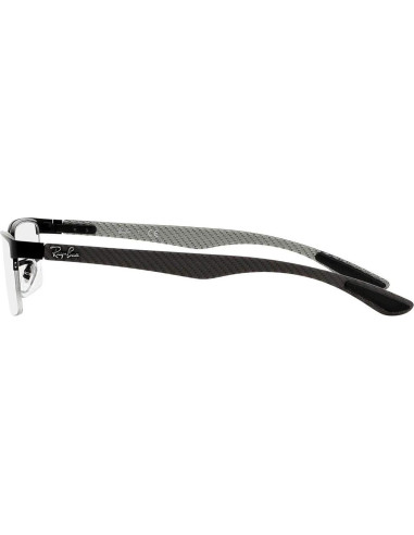 Gafas de Prescripción Ray-Ban Rx8412 Negro Mate 52mm