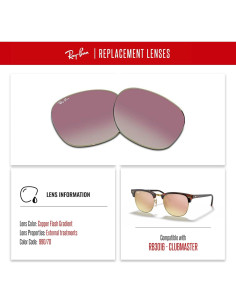 Ray-Ban Clubmaster RB3016 Lentes 51mm + Kit de Cuidado 2