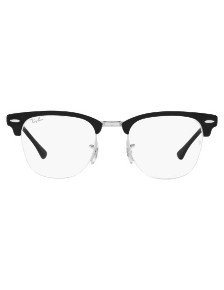 Gafas Recetadas Ray-Ban Clubmaster RX3716VM 50mm Negro Plata Gafas Recetadas Ray-Ban Clubmaster RX3716VM 50mm Negro Plata