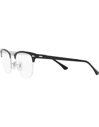Gafas Recetadas Ray-Ban Clubmaster RX3716VM 50mm Negro Plata