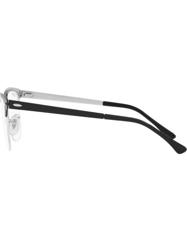 Gafas Recetadas Ray-Ban Clubmaster RX3716VM 50mm Negro Plata