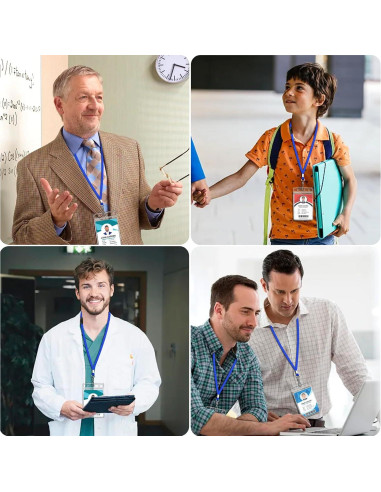 30 Cintas de Seguridad Azul Orcielo con Gancho 48.26 cm