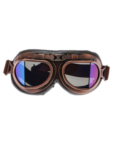 Gafas de Motocicleta MUXSAM Vintage a Prueba de Viento