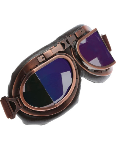 Gafas de Motocicleta MUXSAM Vintage a Prueba de Viento