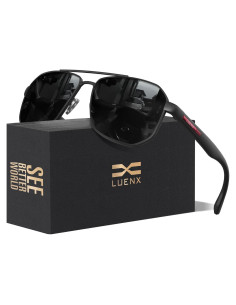 Gafas de sol LUENX Aviador Polarizadas UV400 61mm Hombres
