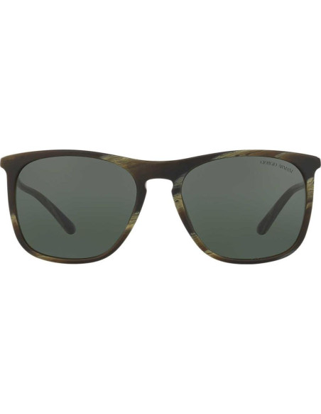 Gafas de Sol Giorgio Armani AR8076 Verde Rayado 55mm Gafas de Sol Giorgio Armani AR8076 Verde Rayado 55mm
