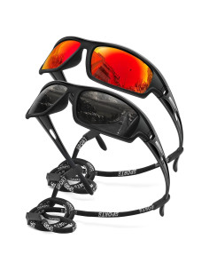 Gafas de Sol Polarizadas AWGSEE para Hombres 100% UV 2pack