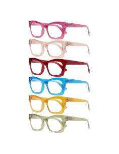 Gafas de lectura CCVOO 1.5x con protección UV 400