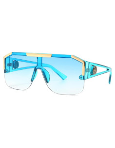 Gafas de Sol Cuadradas AIEYEZO Degradado Azul 72mm