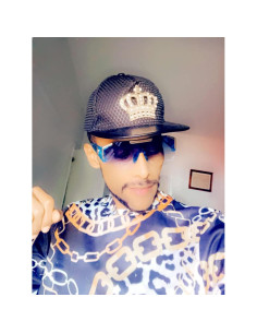 Gafas de Sol Cuadradas AIEYEZO Degradado Azul 72mm 2