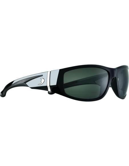 Gafas de sol BNUS polarizadas con lentes de vidrio - Negro