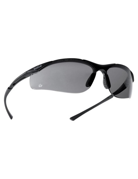 Gafas de seguridad Bollé Contour 40045 antiarañazos ahumadas