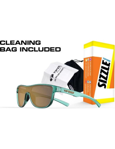 Gafas de Sol Sizzle Tifosi - Lentes UV, 24g, Ciclismo y Más