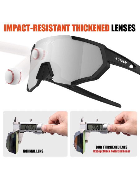 Gafas de Sol X-TIGER Polarizadas 5 Lentes Intercambiables Gafas de Sol X-TIGER Polarizadas 5 Lentes Intercambiables
