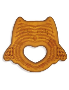 Mordedor de Silicona Haakaa Búho Sonriente 9.5x8.5cm