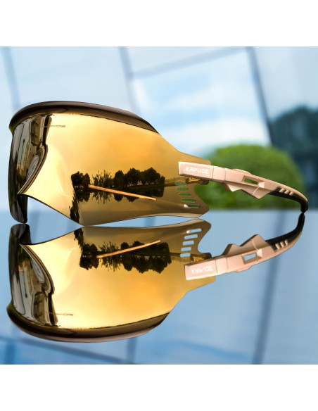 Gafas de Ciclismo KAPVOE K2 UV400 para MTB y Triatlón Gafas de Ciclismo KAPVOE K2 UV400 para MTB y Triatlón