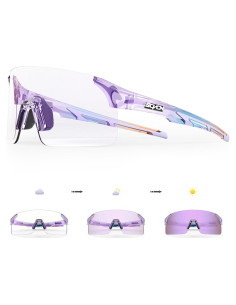 Gafas de Ciclismo SCVCN Fotocromáticas UV400 Sin Marco