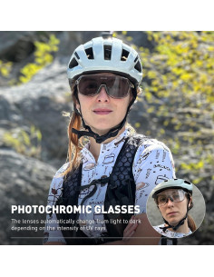 Gafas de Ciclismo SCVCN Fotoquímicas UV400 Antideslizantes 2