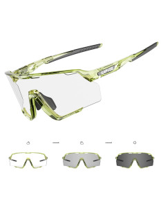 Gafas de Ciclismo KAPVOE Fotochromic UV400 para MTB