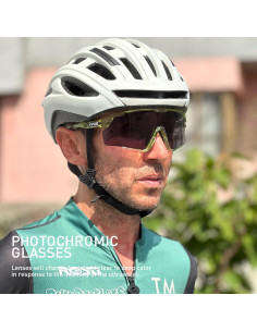 Gafas de Ciclismo KAPVOE Fotochromic UV400 para MTB 2
