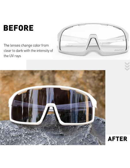 Gafas de Ciclismo SCVCN DZ-S145 Fotoquímicas UV400