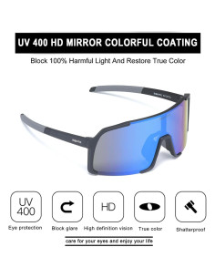 Gafas de béisbol Maivnz 882 UV400 para ciclismo y running 2