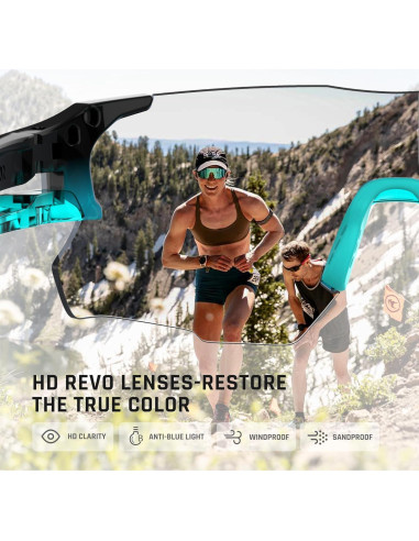 Gafas de Sol TOREGE Z87 para Ciclismo y Deportes - UV