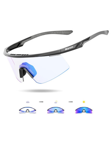 Gafas de Ciclismo SCVCN S120 Fotoquímicas UV400 TR90