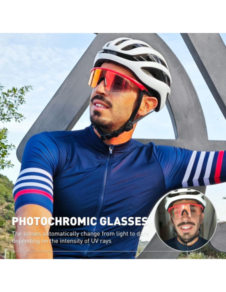 Gafas de Ciclismo SCVCN S120 Fotoquímicas UV400 TR90