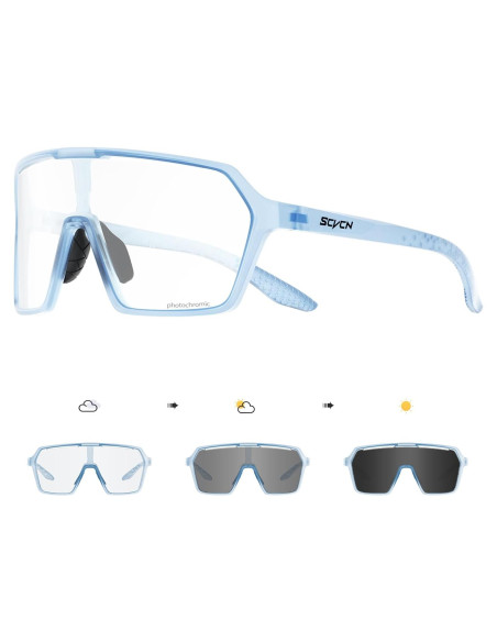 Gafas de Ciclismo SCVCN Fotoquímicas UV400 Ajustables