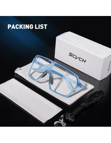 Gafas de Ciclismo SCVCN Fotoquímicas UV400 Ajustables