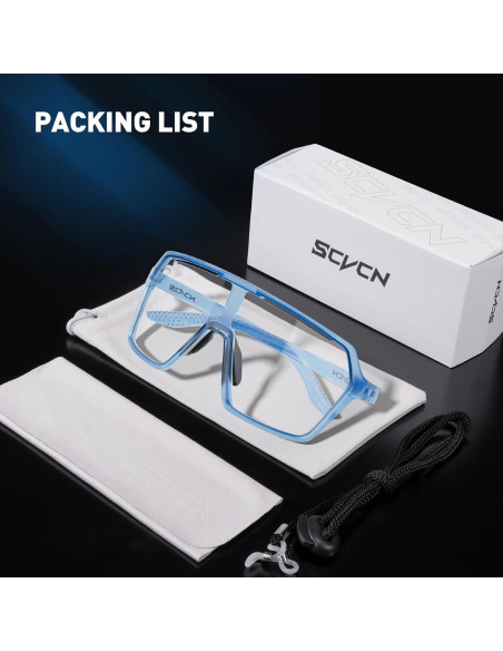 Gafas de Ciclismo SCVCN Fotoquímicas UV400 Ajustables