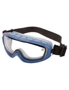 Gafas de seguridad Bollé Atom Duo con lentes claros y marco azul