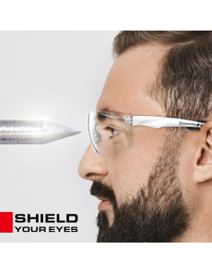 Gafas de Seguridad Impactables Anti-Niebla UV 14x4cm 2