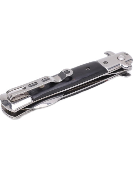 Cuchara Plegable de Acero Inoxidable JOROBURO con Mango de Madera