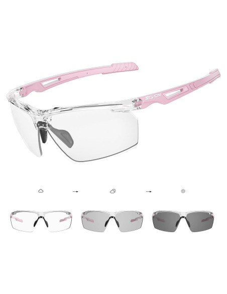 Gafas de sol fotocromáticas SCVCN UV400 unisex deportivas