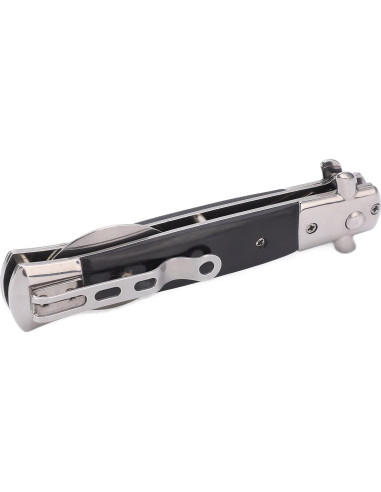 Cuchara Plegable de Acero Inoxidable JOROBURO con Mango de Madera